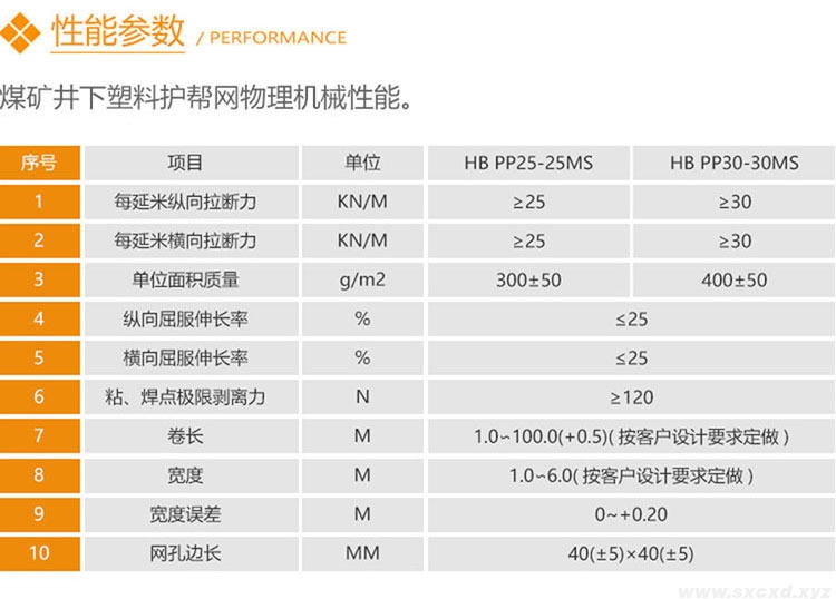 煤礦井下用雙向拉伸塑料幫護(hù)網(wǎng)