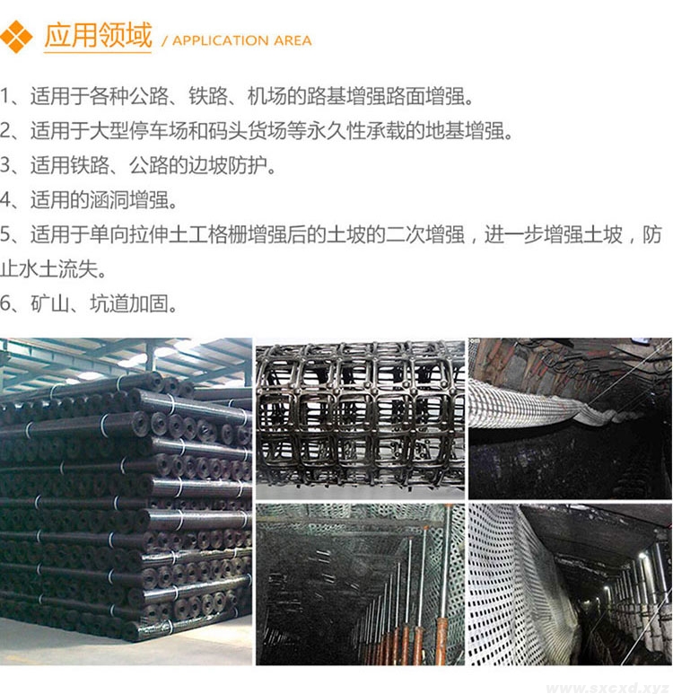 煤礦井下用雙向拉伸塑料幫護(hù)網(wǎng)